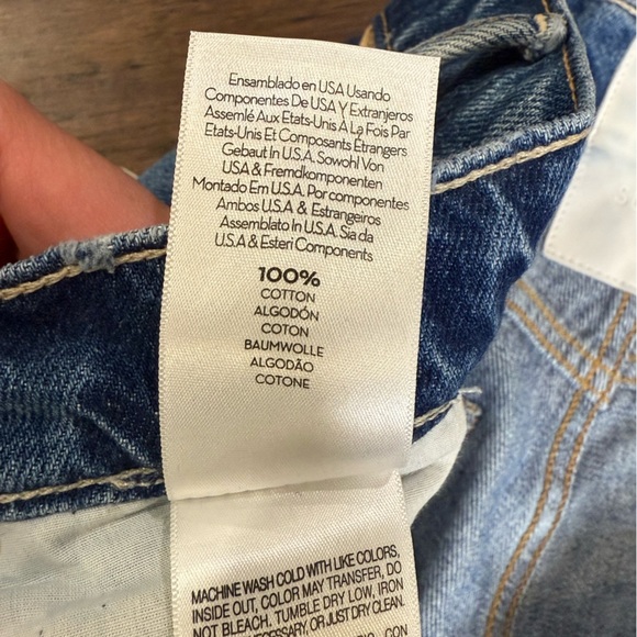 MOTHER Superior Denim High Waisted Tunnel Vision Sneak size 26 - Picture 7 of 15